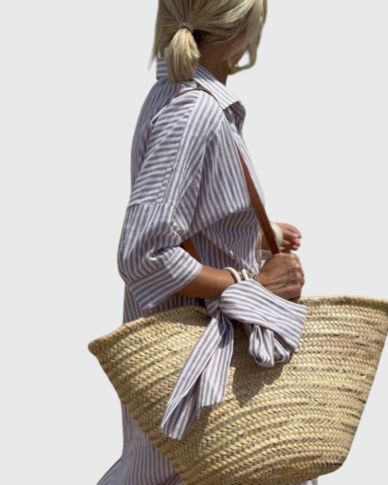 Jamie | Classic Striped Dress
