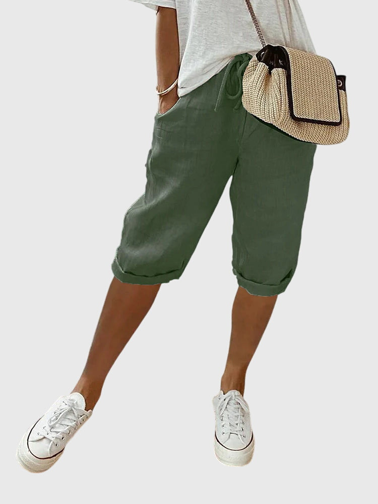 Jamie | Elegant Paisley Pants