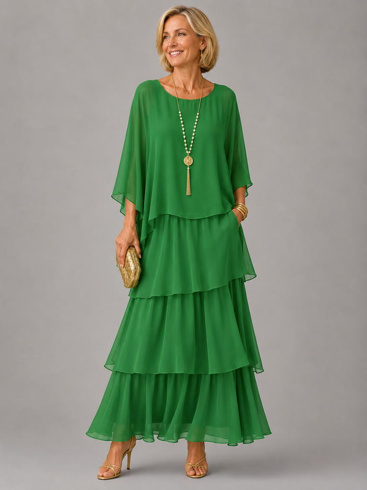 Charlotte™ | Elegant Flowing Maxi Dress