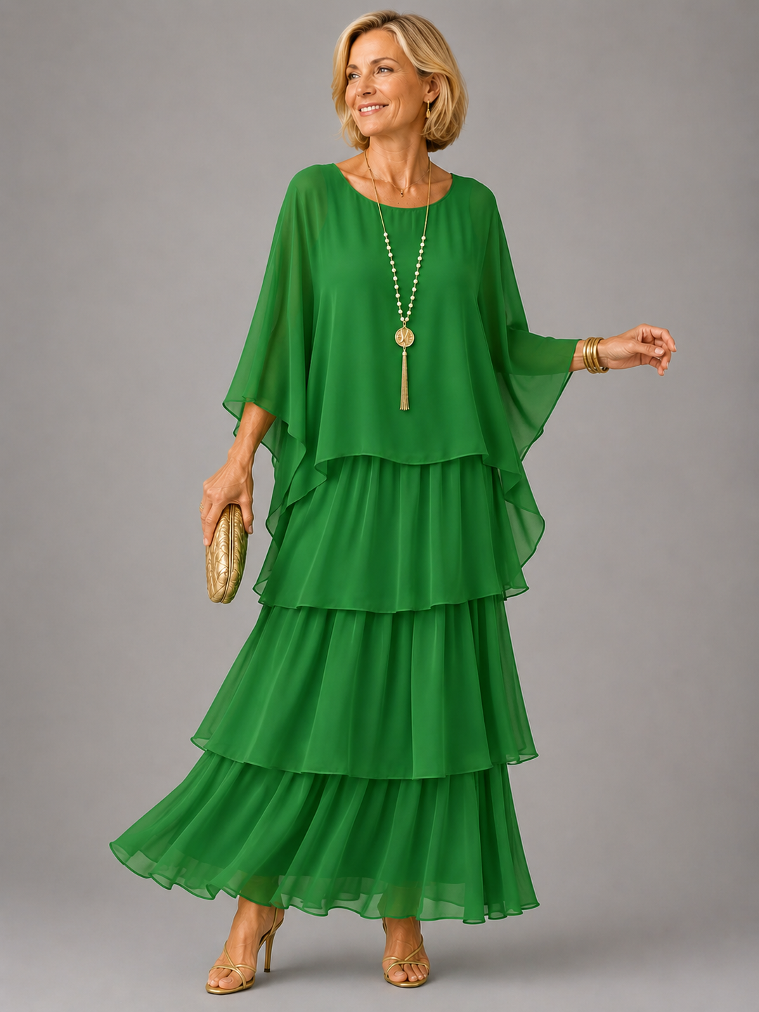 Charlotte™ | Elegant Flowing Maxi Dress