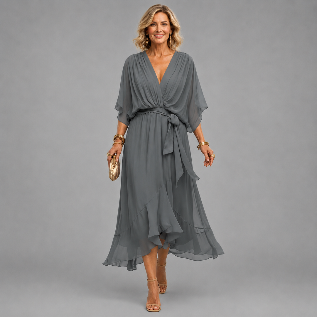 Vanessa | V-neck dress