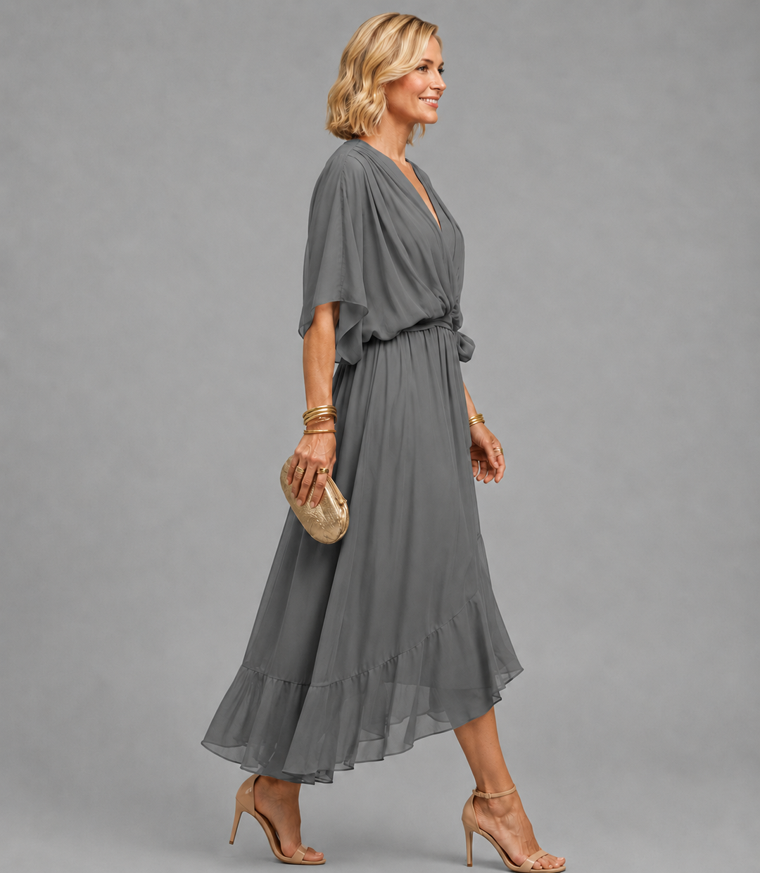 Vanessa | V-neck dress
