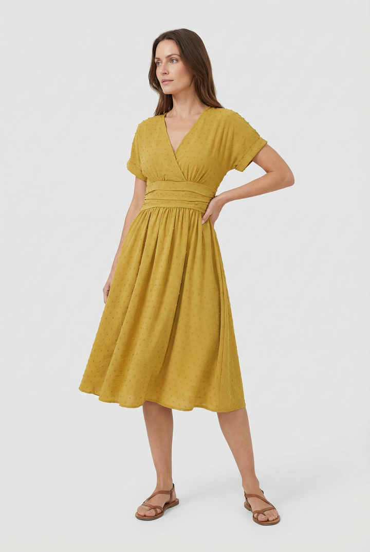 Margaux™ | Sophisticated Midi Dress