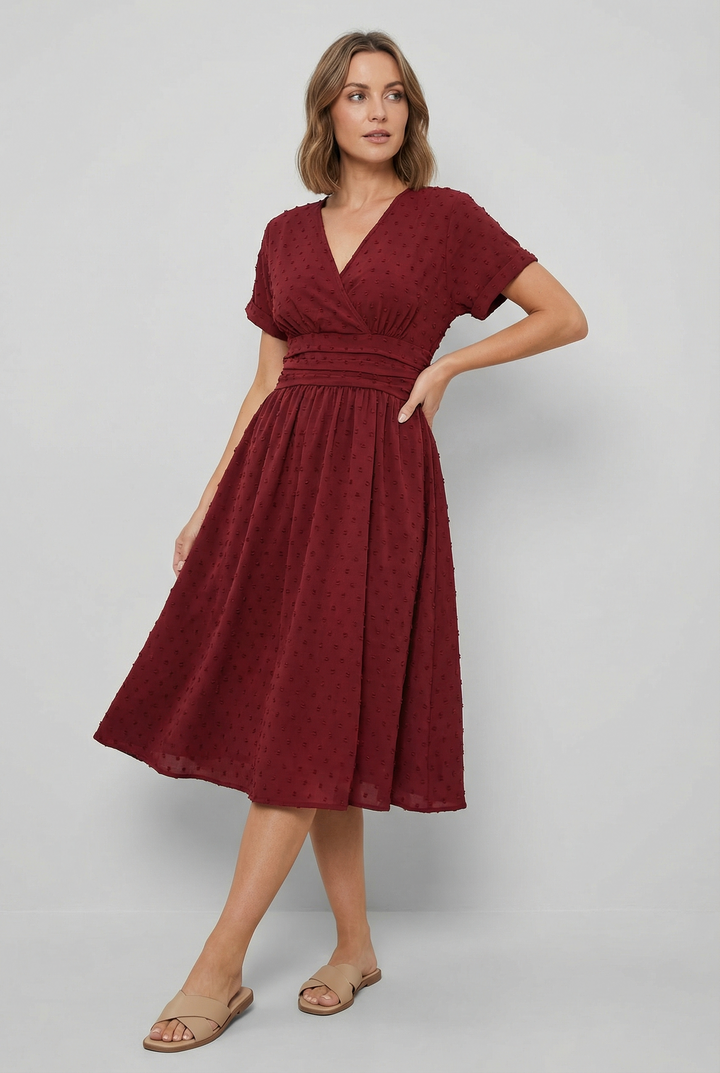Margaux™ | Sophisticated Midi Dress