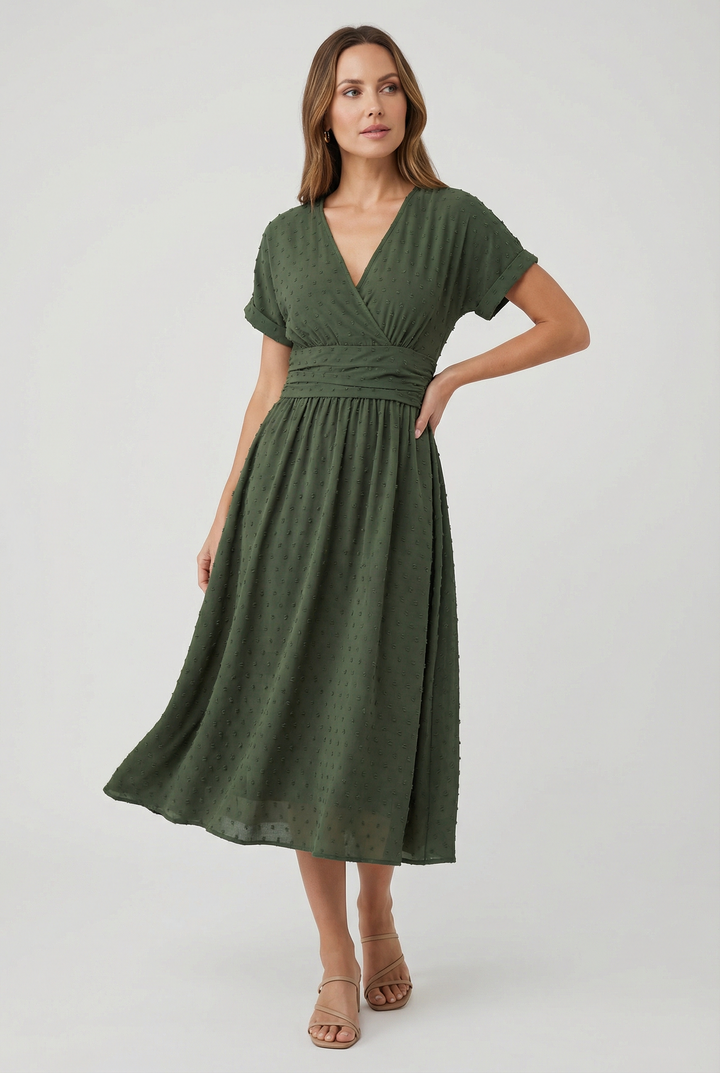 Margaux™ | Sophisticated Midi Dress