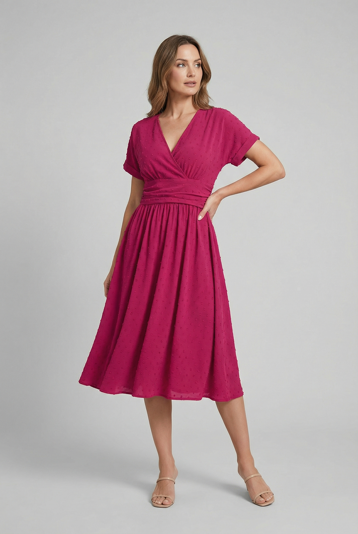 Margaux™ | Sophisticated Midi Dress