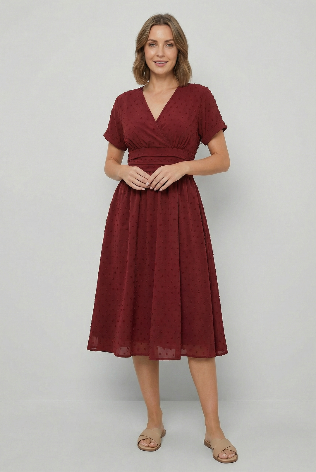 Margaux™ | Sophisticated Midi Dress