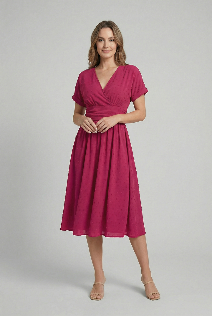 Margaux™ | Sophisticated Midi Dress