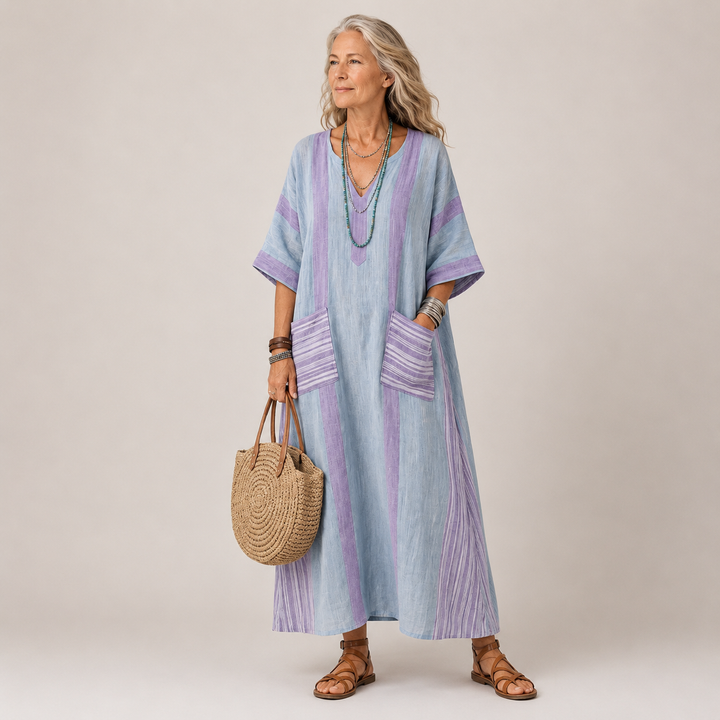Finnie | Light Flow Pocket Midi Dress