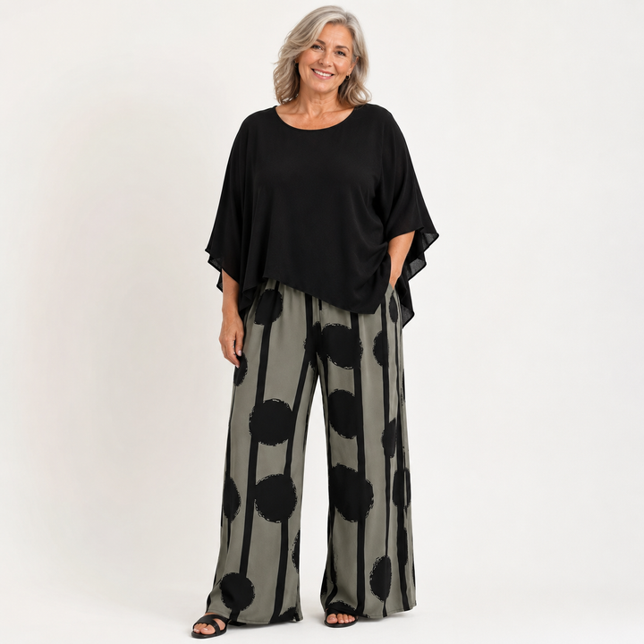 Jammey I Comfortable Elegant Waist Two-Piece Set