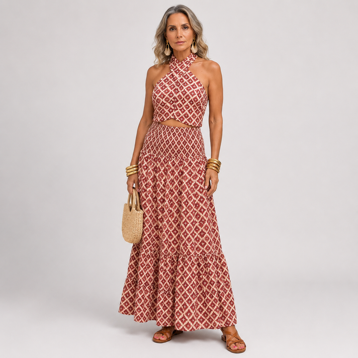 Javea I Chic Elegant Off-Shoulder Set