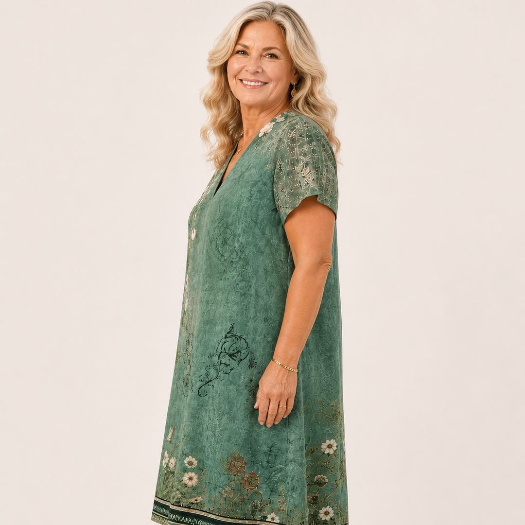Marielle™ | Garden Stroll Midi Dress