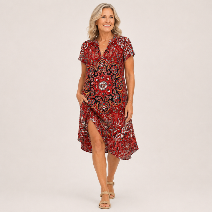 Marielle™ | Garden Stroll Midi Dress