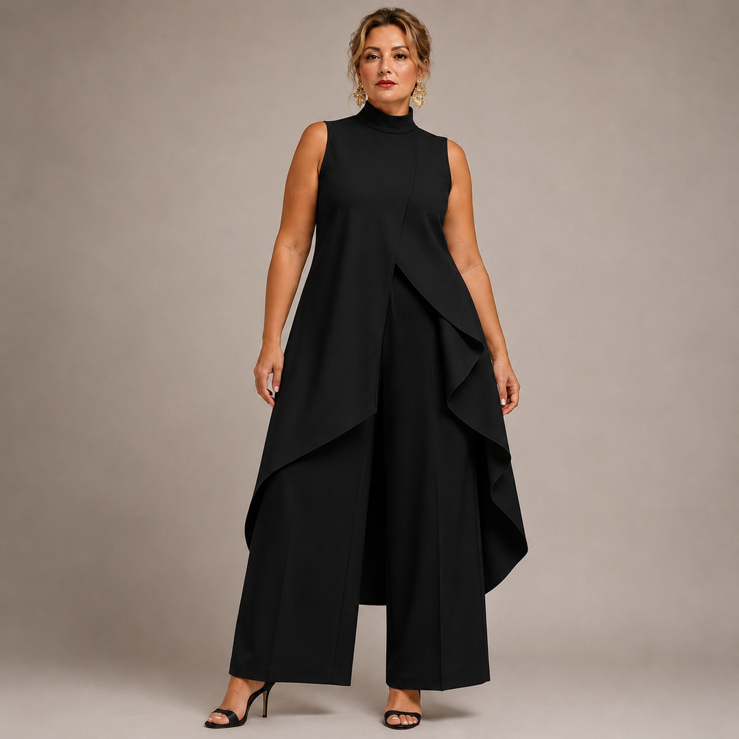 Viviana | Elegant Drop-Waist Jumpsuit