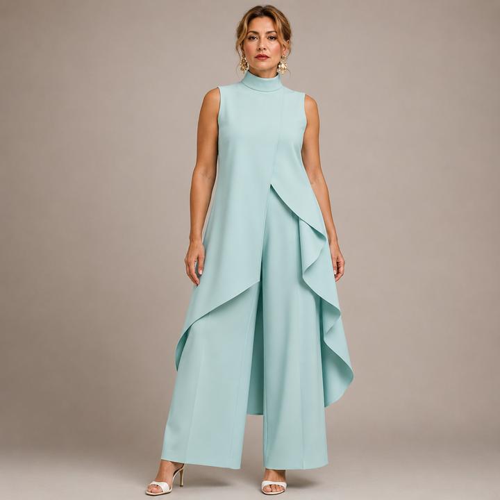 Viviana | Elegant Drop-Waist Jumpsuit