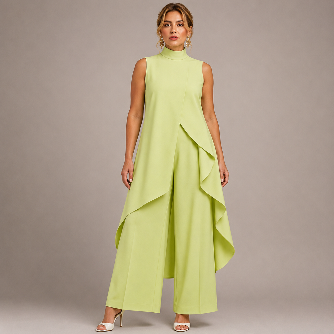 Viviana | Elegant Drop-Waist Jumpsuit