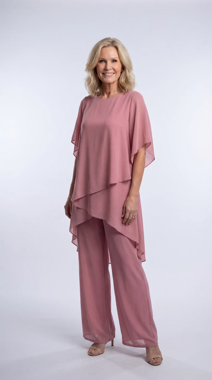 Elara | Fluid Palazzo Set for Elegant Comfort and Style