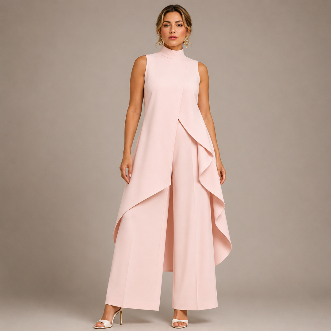Viviana | Elegant Drop-Waist Jumpsuit
