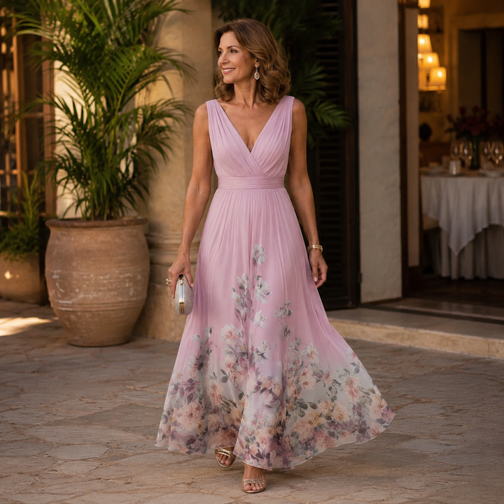 Belinda | Maxi Dress V Neck