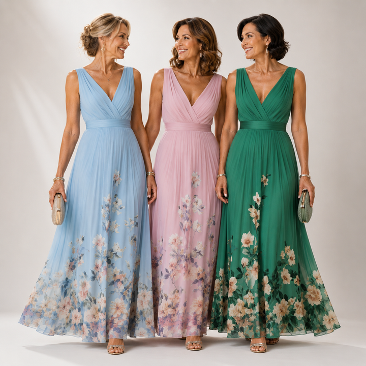 Belinda | Maxi Dress V Neck
