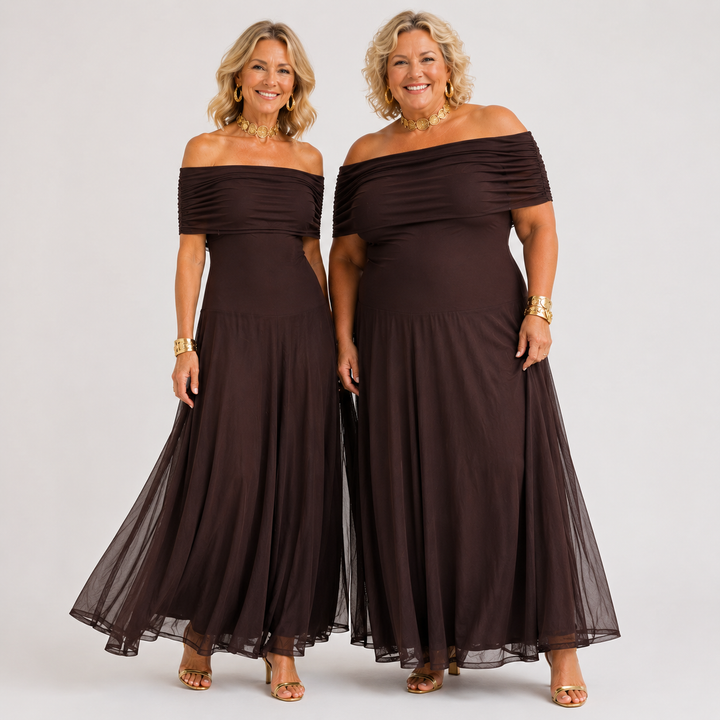 Valmira™ | Off-Shoulder Flow Maxi Dress