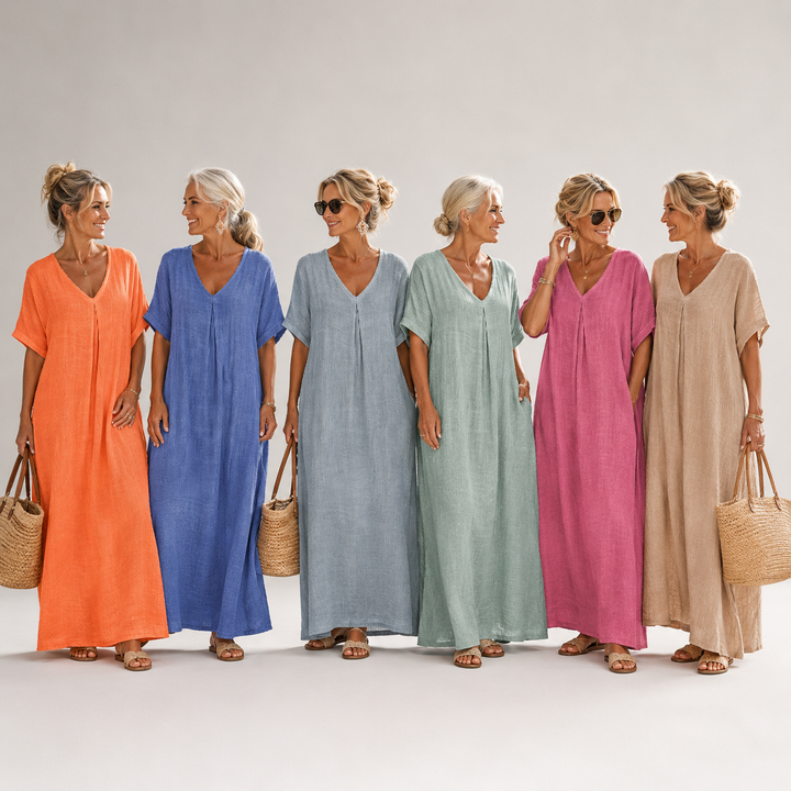 Aurelia™ | Soft Airflow Maxi Dress