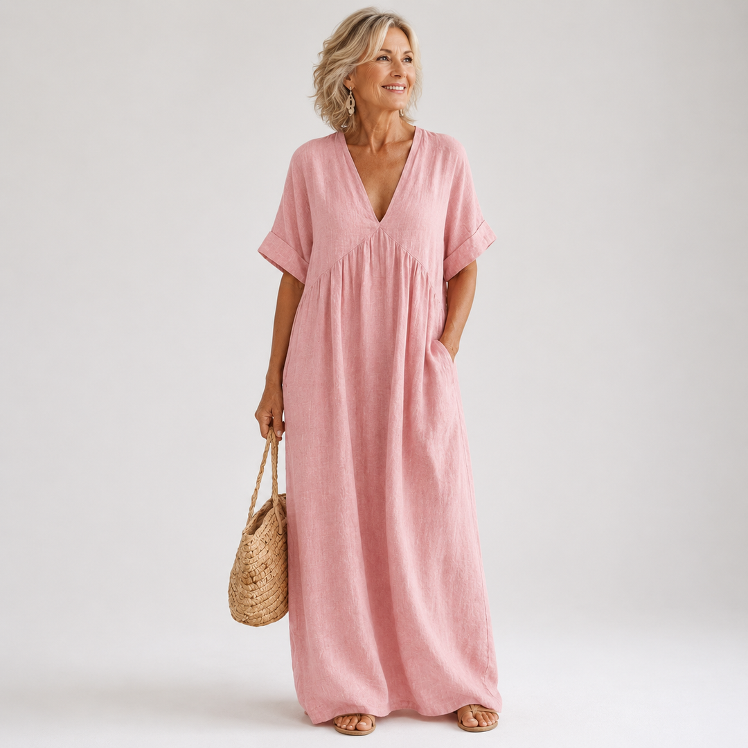 Solmara™ | Coastal Flow Maxi Dress
