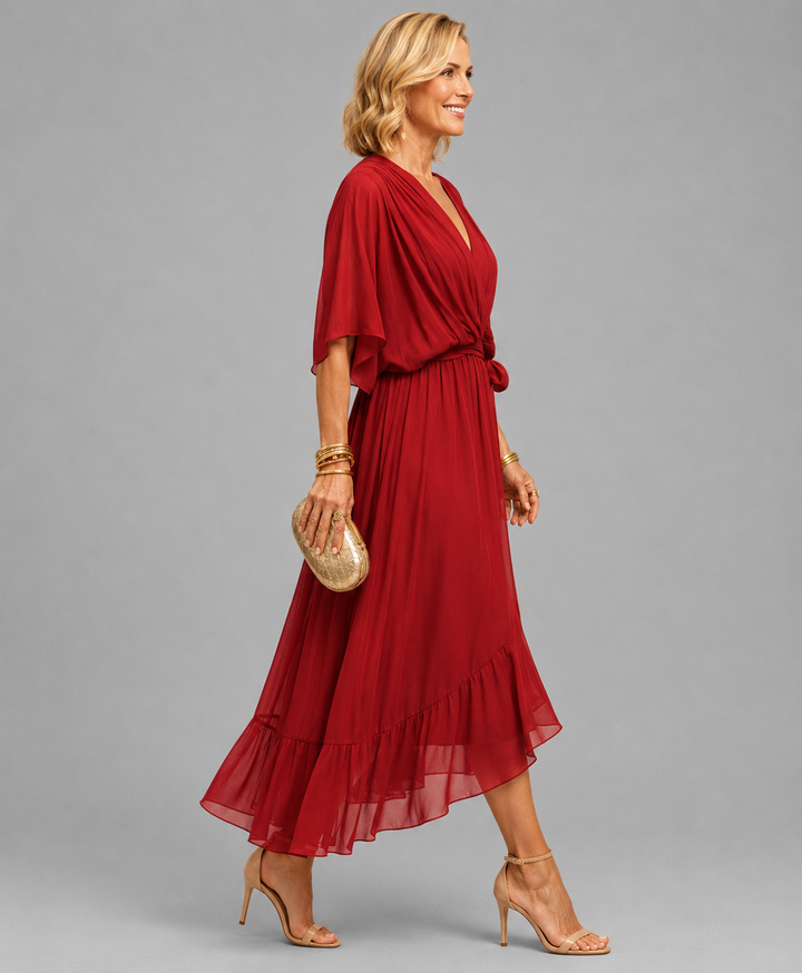 Amanda | V-neck dress