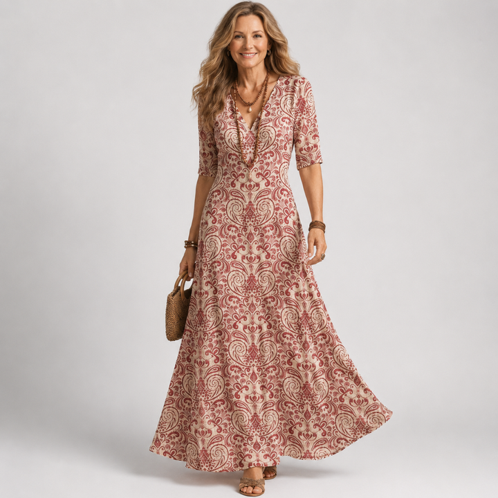 Eloise™ | Vintage Garden Maxi Dress