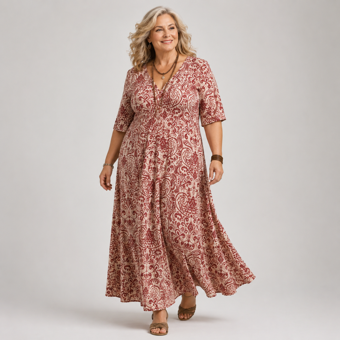 Eloise™ | Vintage Garden Maxi Dress