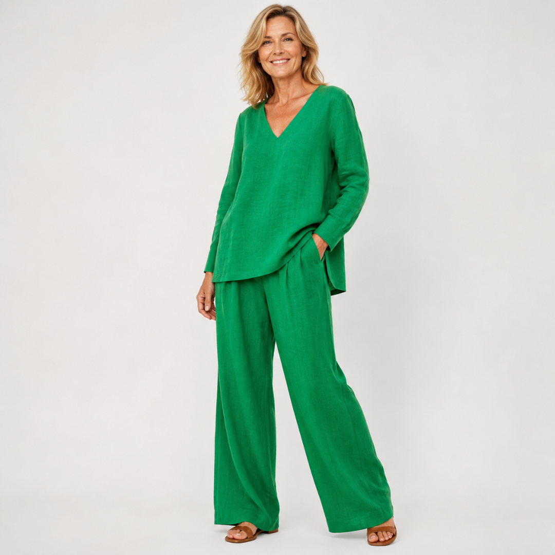 Vivienna™ | Chic Wide-Leg Lounge Set