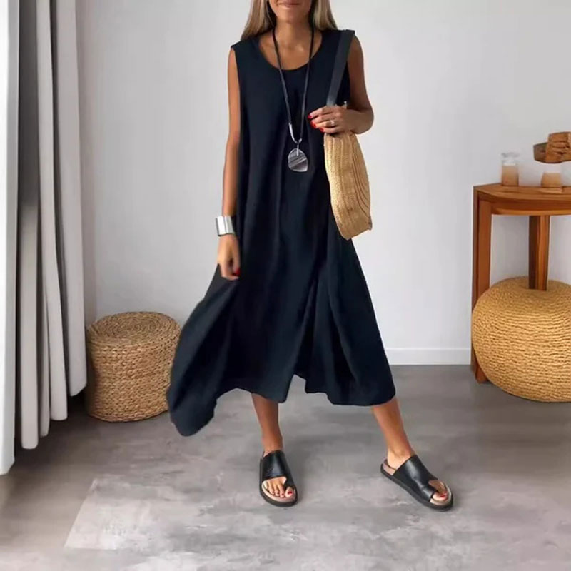 Amaris - Relaxed Sleeveless Dress