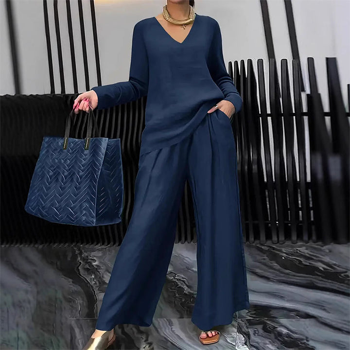 Vivienna™ | Chic Wide-Leg Lounge Set