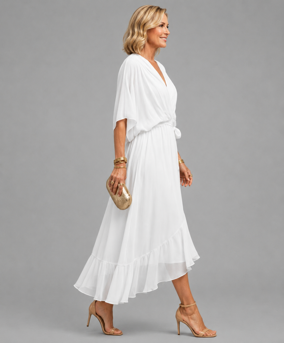 Stephanie | V-neck dress