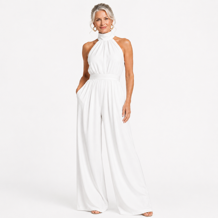 Izeah I Bohemian Style Backless Jumpsuit